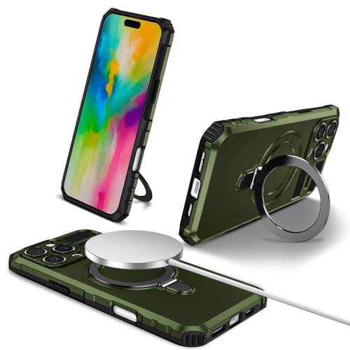 Coque iPhone 15 anti-chute silicone vert rigide pour éviter les casses