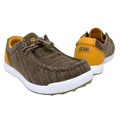 SKONI Men's G2 Waterproof Slip On Golf Shoe2