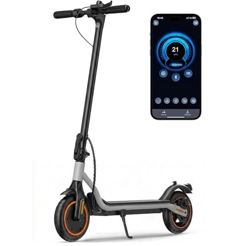 Image of Electric Scooter Adults, 1000W /500W Motor, 28 /21 Miles Max Range, 10'' /8.5 inch Tires All Terrain, 25 /21 MPH Top Speed, Lightweight Commuting E Scooter, Foldable for Adults Teens