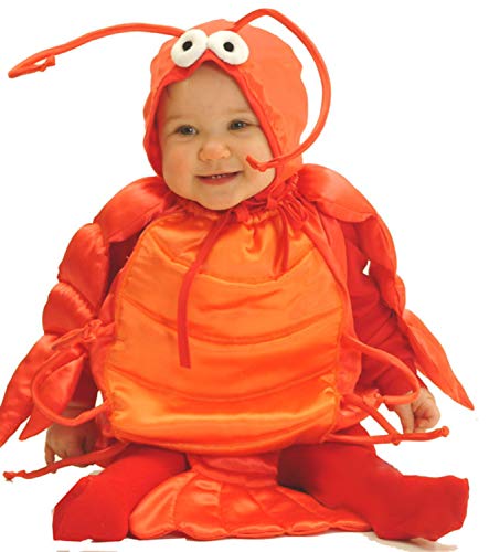 Mullins Square Lobster Baby Costume Red 6-18 Months