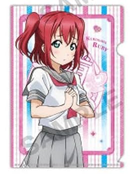 ラブライブ Aqours 黒澤ルビィ 缶バッジ アクスタ クリアファイル まとめ ラブライブ Aqours 黒澤ルビィ 缶バッジ アクスタ クリア