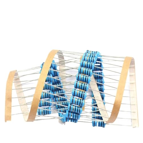 Résistance à film métallique 1W de 0.1 ohm à 1 mohm pour circuit électronique | Lot de 20 pièces