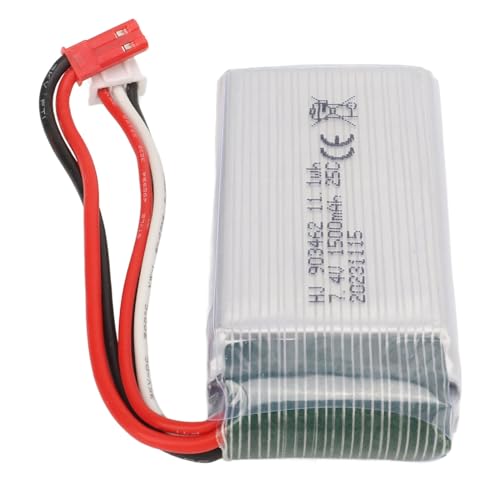 Batterie au lithium 7,4V 1500mAh Dilwe voiture RC FT009 V913 L969 K959 prise JST