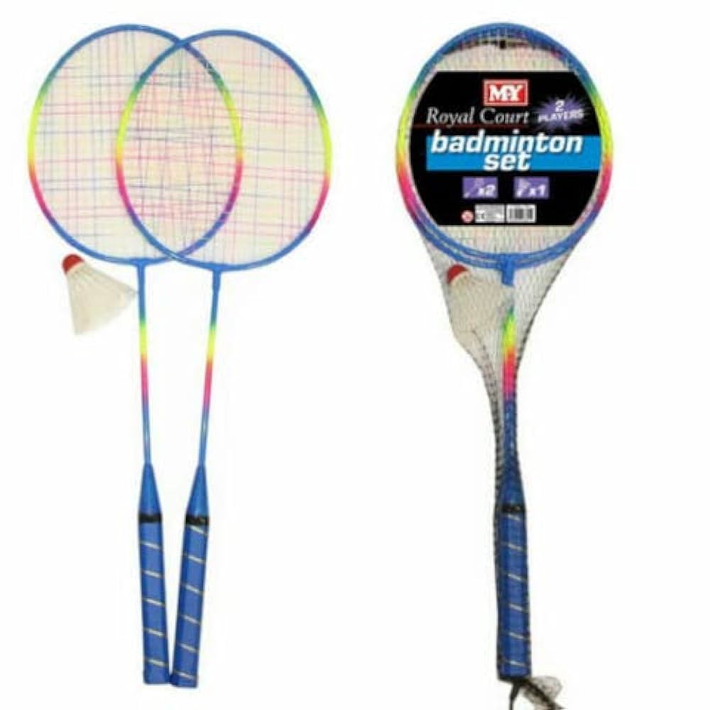 Professional Badminton Set - 2 Player, Racket & Shuttlecock Garden