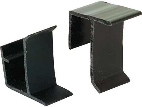 Prime-Line MP5563 Retainer Clips, Fits 3/8 In. and 7/16 In. Frames, Plastic Construction, Black, Used by H and D Industries (25 Pairs) image 3