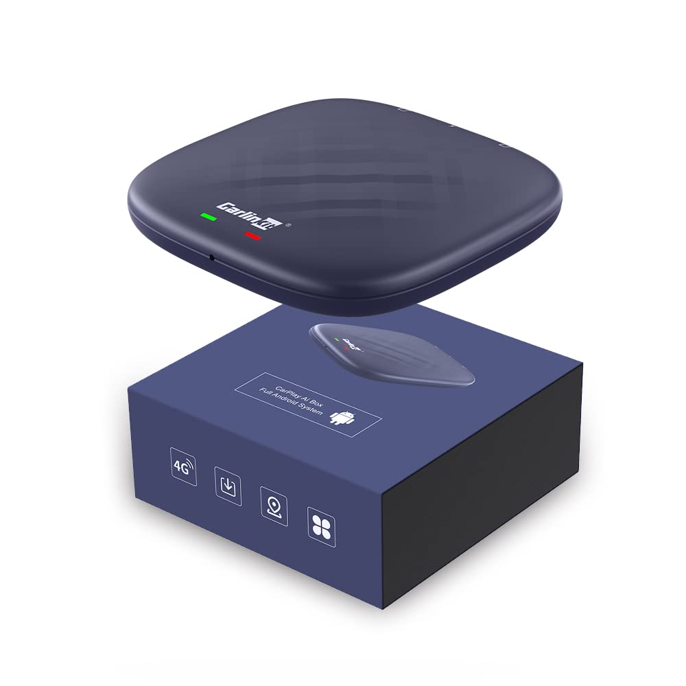 美品 CarlinKit CarPlay AI Box TBox Plus Carlinkit Tbox Plus Android 13.0 Carplay AI Box-Wireless