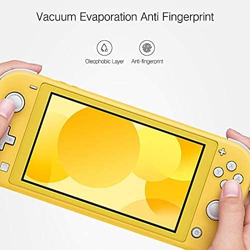 PERFECTSIGHT Anti Blue Light Anti Glare Tempered Glass Screen Protector Compatible with Nintendo Switch Lite 5.5 inch, [Eye Protection] [Great Gaming Experience] - Matte Clear Anti Fingerprint 1 Pack - Image 5