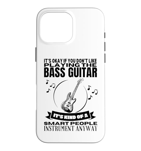 Bass Guitar Is For Smart People Funny Women BassPlayer �X�}�z�P�[�X iPhone 16 Pro Max �p
