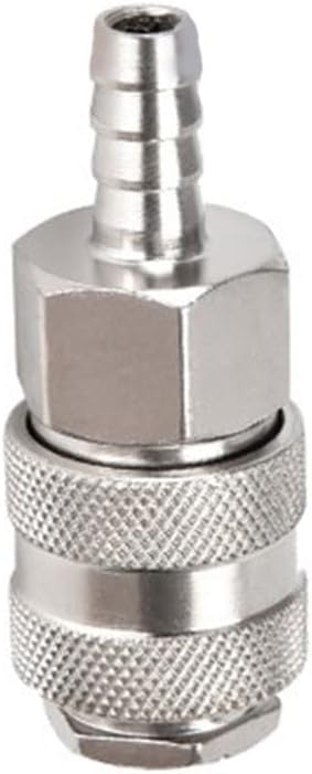 1PCS Quick Push in Connector Pneumatic Fitting High Pressure Coupling Work On Air Compressor,EU SM,1/4"