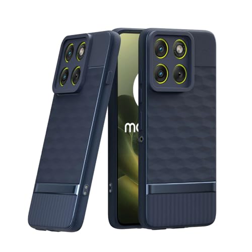 Image of Shockproof Case Compatible with Motorola Moto Edge 70 5G | Full Camera Protection | TPU Flexible Back Cover for Motorola Moto Edge 70 5G (Steel Blue)