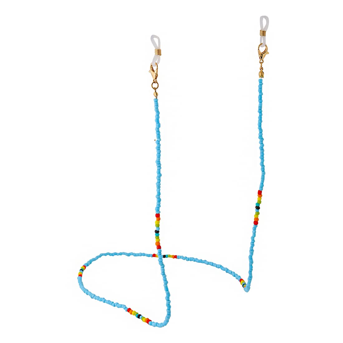 Sunglasses Chain for Women Eyeglasses Chain Multicolor Beadded Face Mask Chains Sunglasses Accessories/Sunglasses Lanyard for Girls and Women (MOdel-1)-image-6
