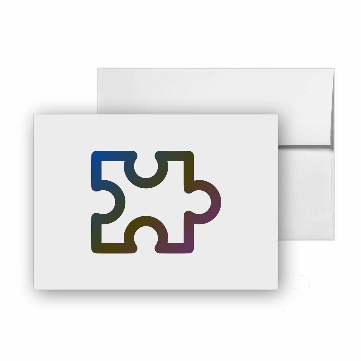 Puzzle Piece Jigsaw Puzzle, quality blank cards CC-20007