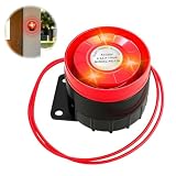 Sirene Alarme Exterieure 220V 120dB Système D'alarme De Sécurité Domestique...