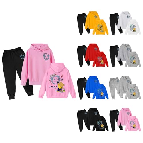 Tenue de enfant de sport 2 pièces avec sweatshirt manches longues et capuche