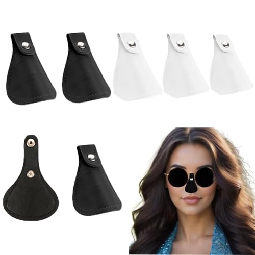 6 Set Small Size Nose Sun Protection Nose Protector Eye Patch for Glasses Sunlight Men Women Sports(6)