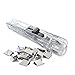 Rapesco Supaclip #40 See Through Dispenser with 25 Stainless Steel Refill Clips(RC4025SS)