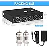 7-Band EQ Preamp Equalizer HiFi Vacuum Tube Amplifier for Cars and Home Speakers, Balanced RCA/XLR Inputs and Outputs for Enhanced Audio Quality #4