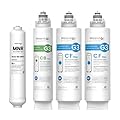 Waterdrop G3 Replacement Filter 1-Year Combo, 2 WD-G3-CF Filters and 1 WD-G3-CB Filter and 1 Mineral Filter, Replacement for WD-G3-W, WD-G3P600 and WD-G3P800-W Reverse Osmosis System, New Logo Design