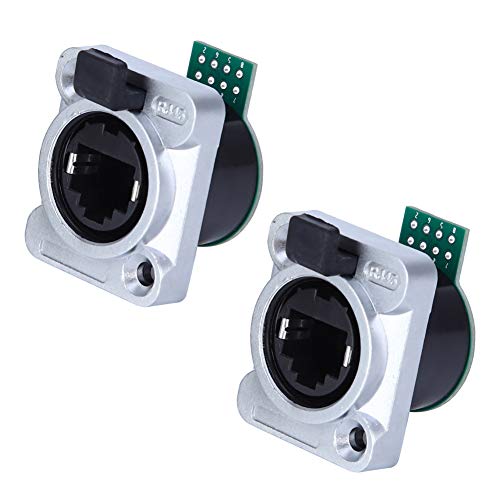 Panel resistente RJ45 impermeable para aviación 8P, set 2 piezas miniatura 2