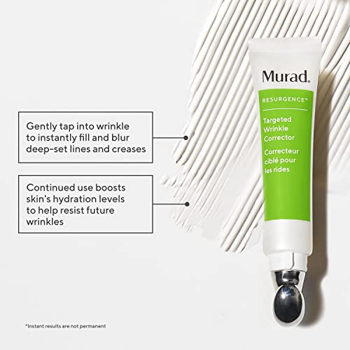 Best Liquid Botox Face Cream for Wrinkles and Crow's Feet: Your Ultimate Guide for Smooth Skin 8 Murad Targeted Wrinkle Corrector – Hyaluronic Acid and Peptide Anti-Aging Cream for Reducing Wrinkles, Instant Plumping, Smoothing, and Hydrating Fine Lines – 0.5 Oz