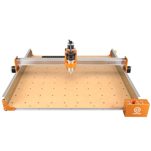 LUNYEE 8080 Pro Max CNC Router Machine, 800W Spindle, NEMA 23-57 Motors