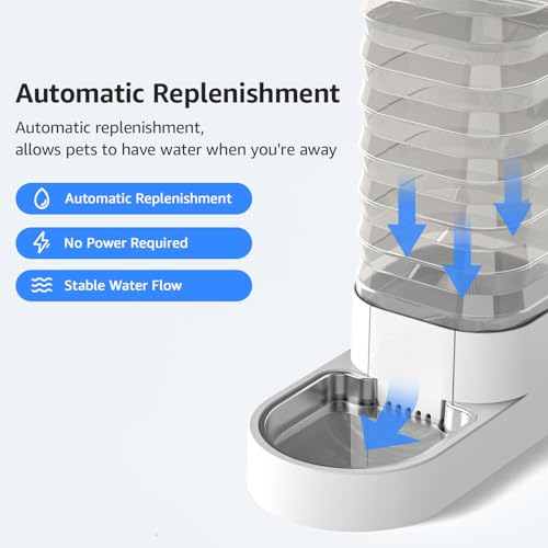 Gravity-85L-Dog-and-Cat-Water-Bowl-Dispenser-Automatic-Stainless-Steel-Dog-Water-Bowl-100-BPA-Free-Self-Filling-Large-Capacity-Pet-Water-Feeder-for-Dogs-and-Cats Gravity 85L Dog and Cat Water Bowl Dispenser Automatic Stainless Steel Dog Water Bowl 100 BPA Free Self Filling Large Capacity Pet Water Feeder for Dogs and Cats
