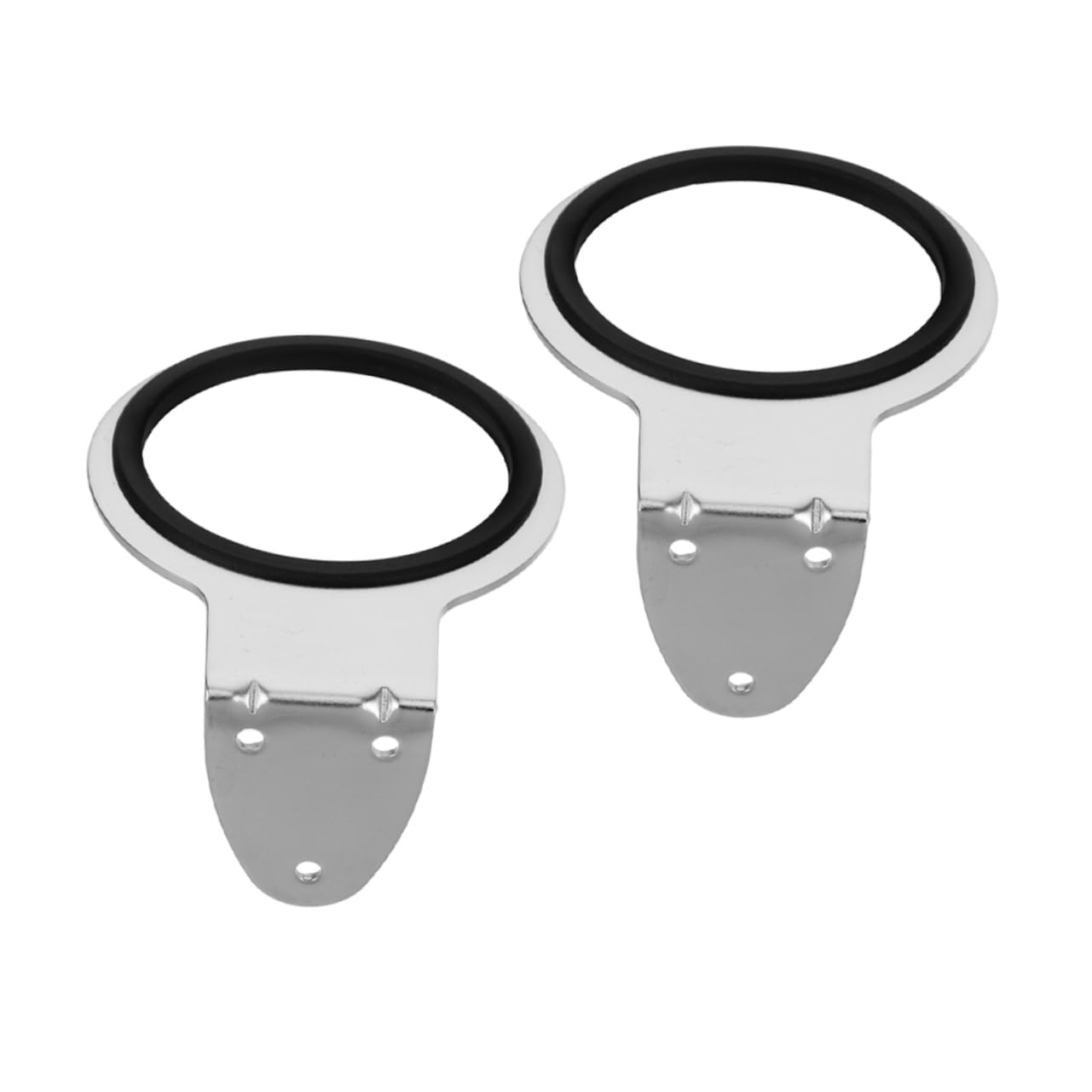 minkissy Pcs Stainless Steel Hair Dryer Wall Holder for Salon Easy Install Wall-mounted Blow Dryer Bracket Space-saving Design