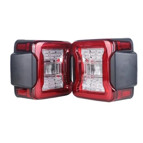 Feu Arrière Feu Arrière À LED Pour Jeep Pour Wrangler JK 2007-2018 Feux De Freinage Feux De Recul Et Feux De Jour Feux Arrière(EUR Version Clear)