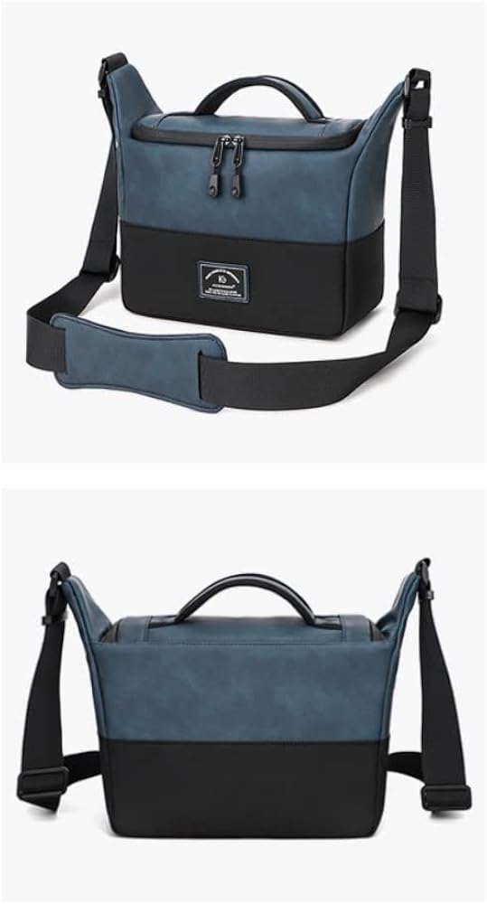  カメラバッグ(ブルー) Amazon.co.jp: ブルックリンファクトリー カメラバッグ