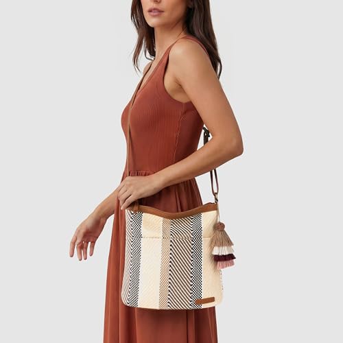Image of The Sak Basic Crossbody Purse - Cross Body Handbag For Everyday & Travel - Zipper Closure & Adjustable Strap