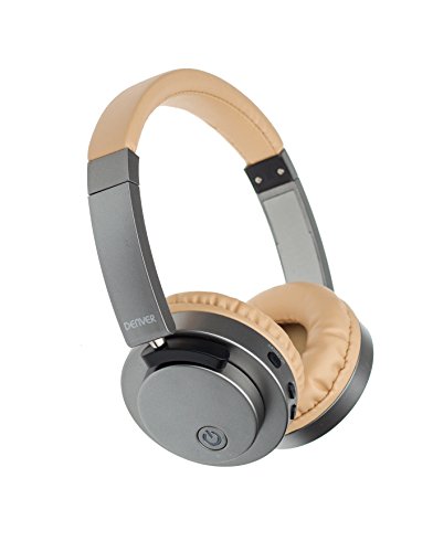 Denver BTN-206 Wireless Headphones - Sand