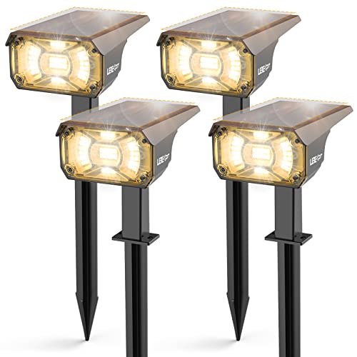 LEREKAM Solar Spot Lights Outdoor Landscape Lights, 40...