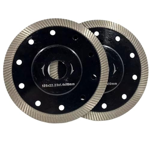 Disque de coupe diamanté Turbo anti-éclat pour faïence céramique et marbre