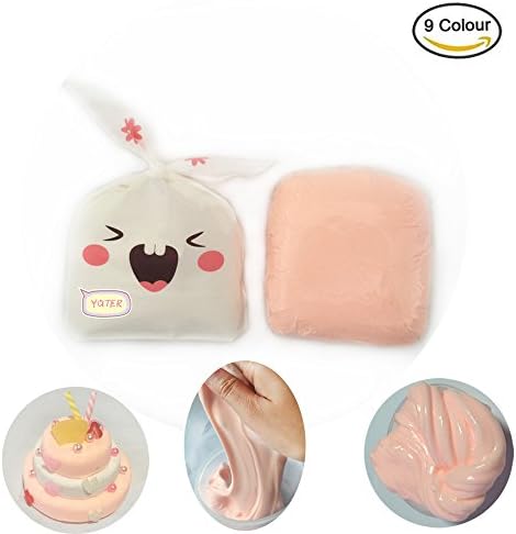 YUTER Soft Clay for Slime, Cake DIY, Air Dry Clay for Arts & Other Handcrafts (Salmon pink)