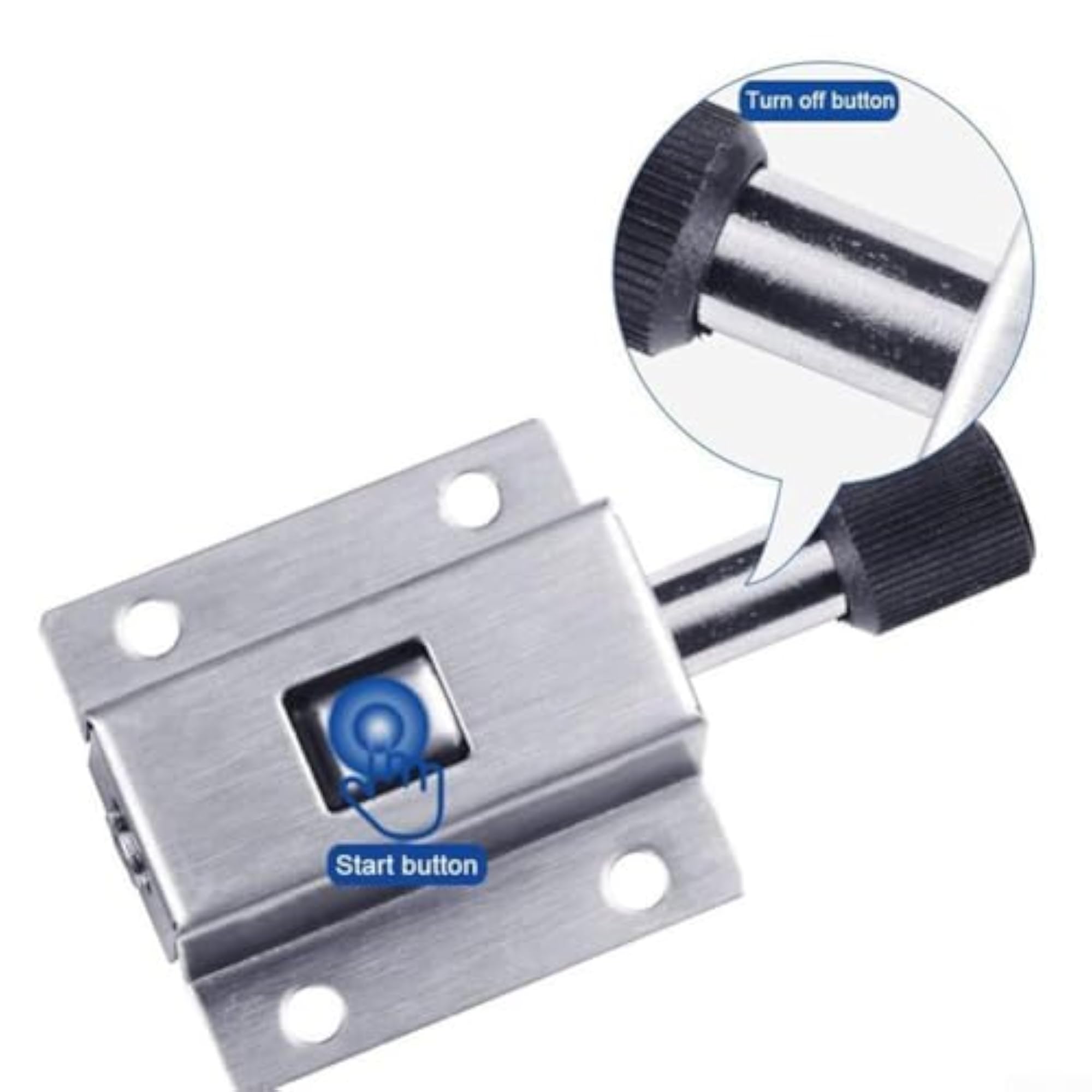 Automatic Spring Loaded Door Latch Lock