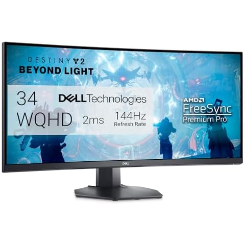 Dell Curved Gaming Monitor - S3422DWG Cover