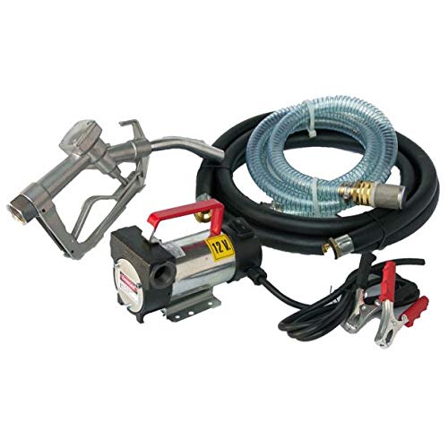 Set per travaso gasolio Speroni Euromatic DCC 24 SET - Elettropompa 24V Portata l/m 30 - Pistola in alluminio