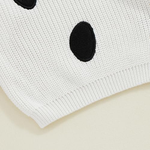 Image of Afunbaby Baby Girl Boy Knit Sweater Blouse Pullover Sweatshirt Warm Crewneck Long Sleeve Tops for Infant Toddler