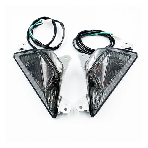 Front Turn Signal For NINJA 250 300 400 650 1000SX ZX6R ZX25R Z1000SX ER6F Motorcycle Lamp Flashing Indicator Light(Smoke Bulb light)