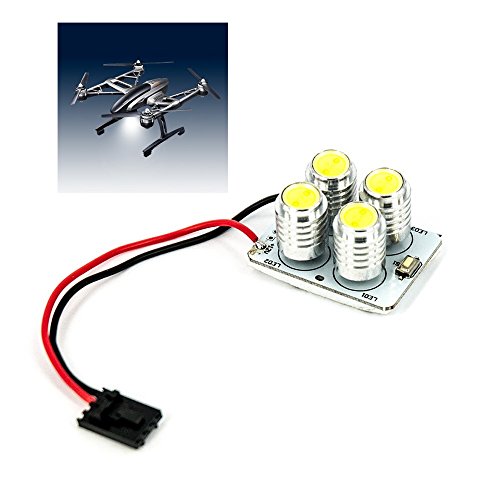 Preisvergleich Produktbild Yuneec LED Power Nachtlicht Headlight 4 Power LEDs für Q500 Suchscheinwerfer