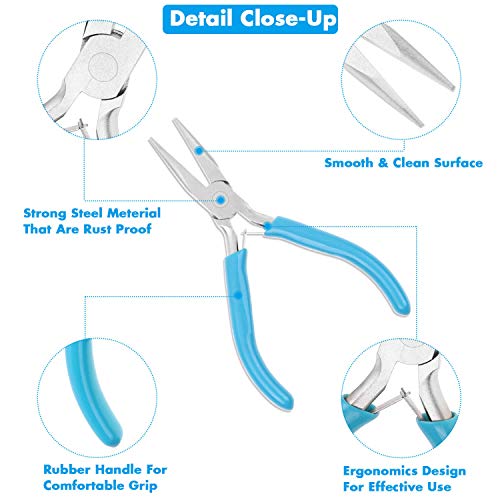 Shynek JP-01 Jewelry Pliers, 3Pcs thumb #3