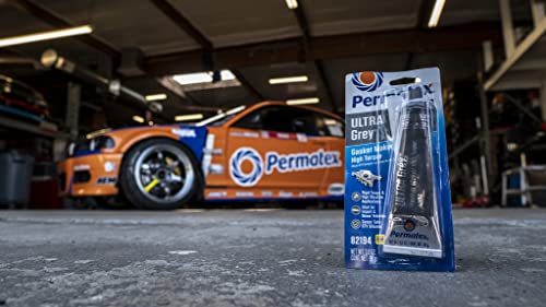 Permatex 82194 Ultra Grey Rigid High-Torque Rtv Silicone Gasket Maker, 3.5 Oz. #TOP3