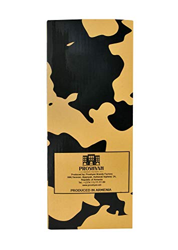 armenischer Brandy Granate in Keramik Flasche, 40% Alk., 5 Jahre gereift, 0,1L