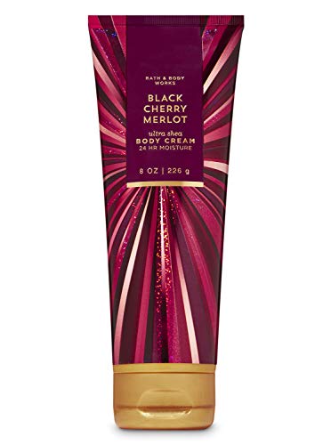 Bath & Body Works Black Cherry Merlot Ultra Shea Body Cream 24 hr Moisture 8 oz / 226 g