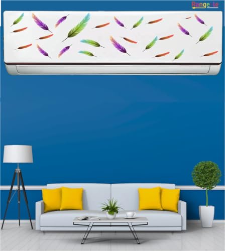 Image of 'Abstract colour splash illustration'' AC Sticker (96 cm x30 cmx 24 cm) (Multicolour 4)