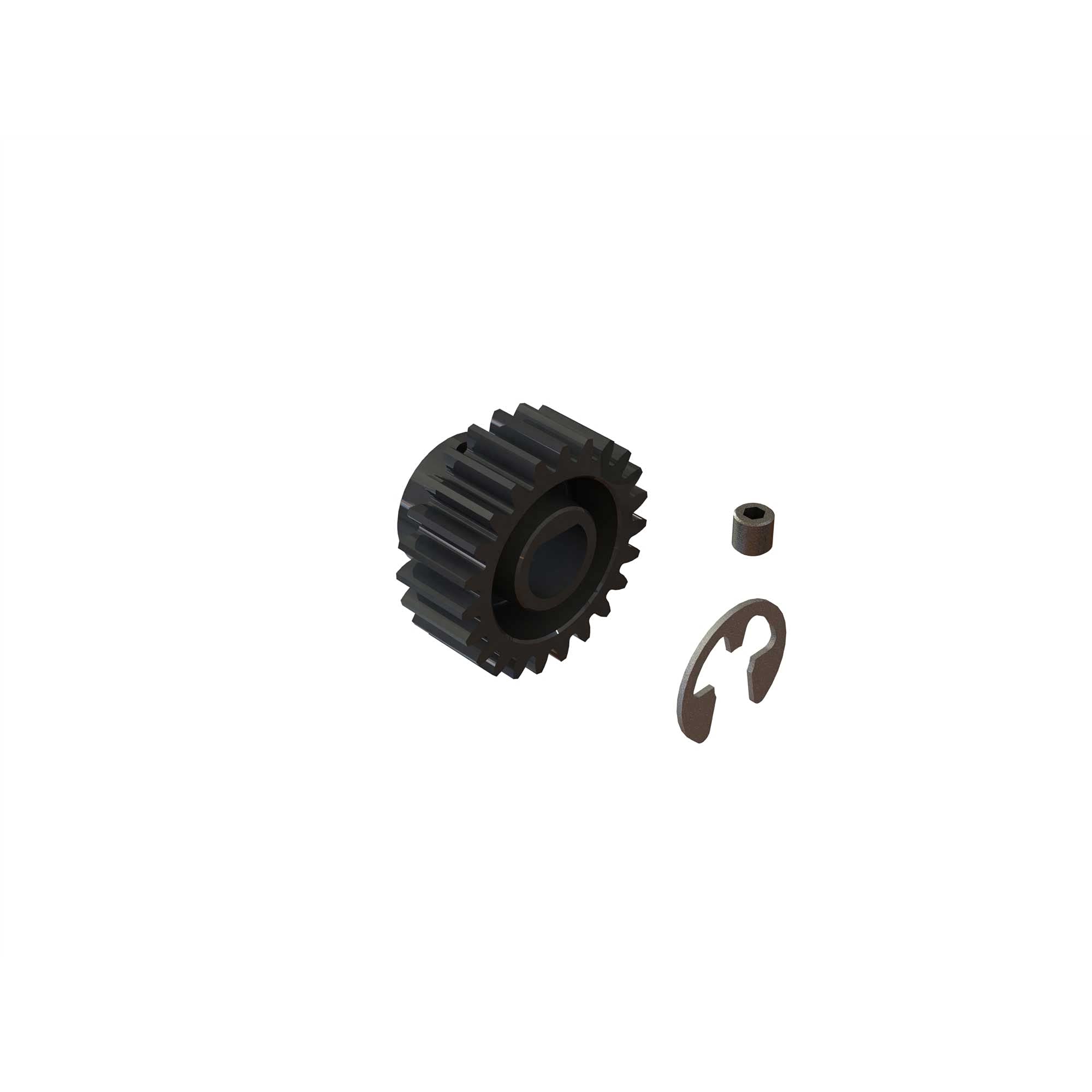 Piñón ARRMA 23T Mod1 Safe-D8 con diseño antigiro para evitar pérdidas de tracción 2