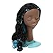 CGH Cute Girls Hairstyles! Styling Head - Black Wavy Hair Doll