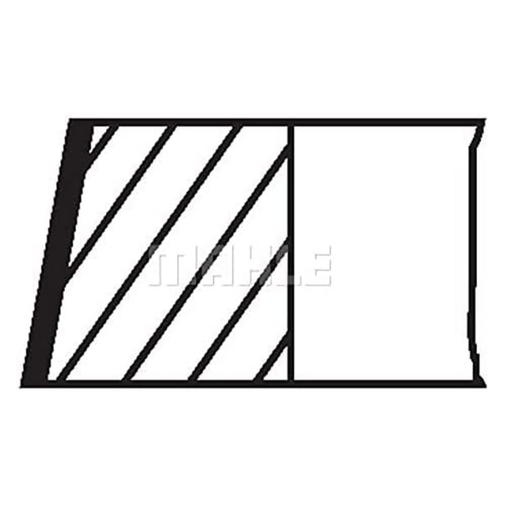 MAHLEOriginal 038 52 N0 Piston Ring Set