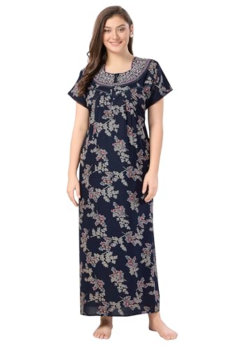 Image of Soulemo Women's Alpine Blended Printed Nighty 1635