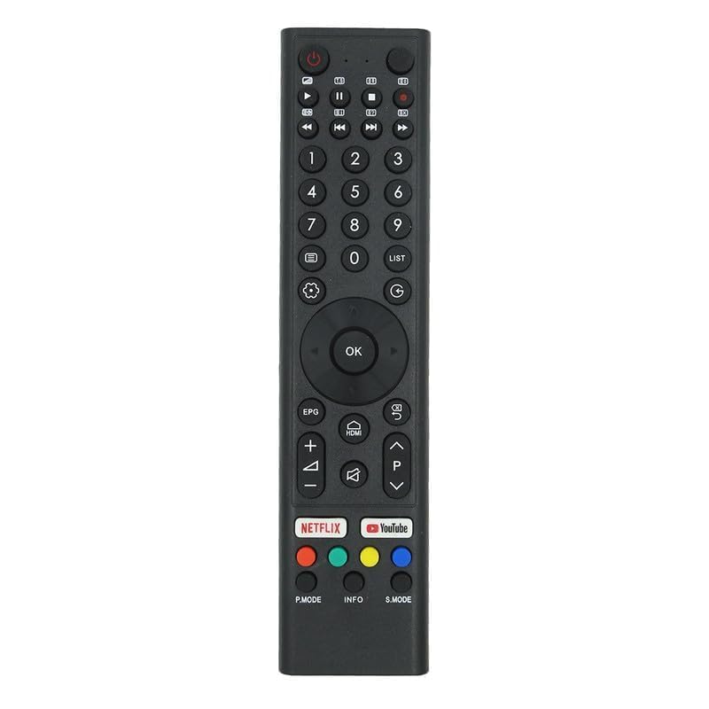 Image of LED 483 Remote Control for LED or LCD TV Compatible with Infinix 4k Smart TV (Please Match The Image with Your Existing Remote Before Placing The Order)